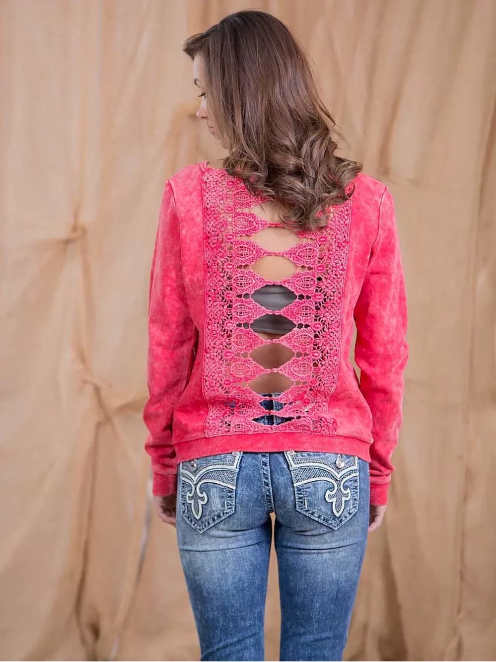 NWT Buckle Freshwear Open-Back Detail – Western Boho Vibes 🌺